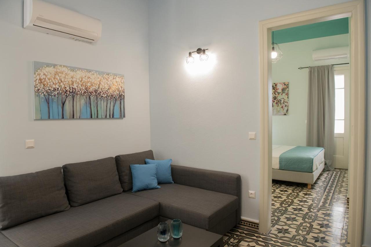 The Blue Apartment In The Heart Of Heraklion 外观 照片