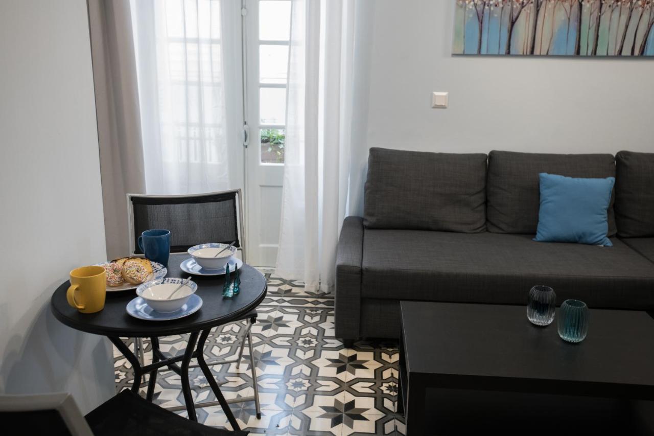 The Blue Apartment In The Heart Of Heraklion 外观 照片
