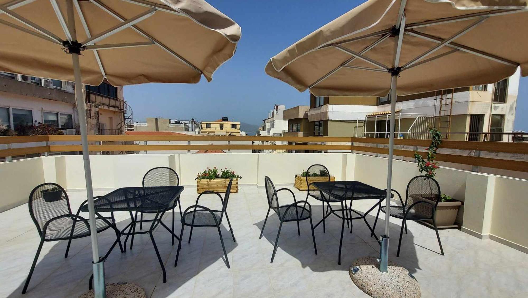 The Blue Apartment In The Heart Of Heraklion 外观 照片